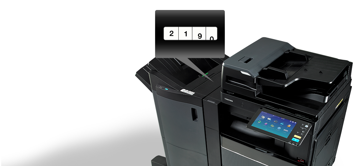 With Toshiba’s PageSmart program, you only pay for what you use